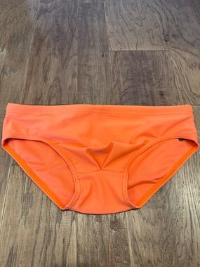 Men's Orange Swim Briefs